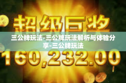 三公牌玩法-三公牌玩法解析与体验分享-三公牌玩法