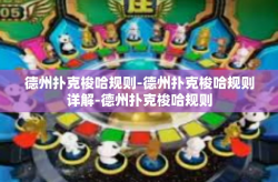 德州扑克梭哈规则-德州扑克梭哈规则详解-德州扑克梭哈规则