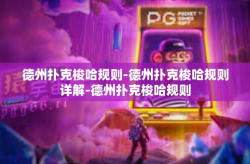 德州扑克梭哈规则-德州扑克梭哈规则详解-德州扑克梭哈规则